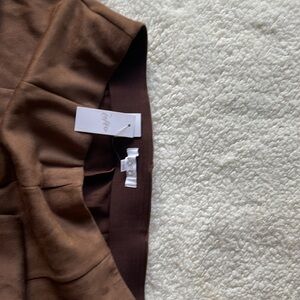 LOFT Brown Ankle Pants